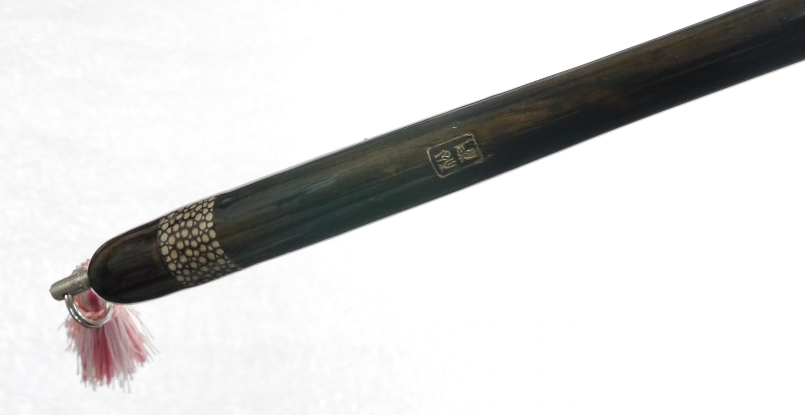 針外し 黒柿 エイ皮巻 削り出し 36 Mh 12 へら鮒専門店 柴舟 針外し 黒柿 エイ皮巻 削り出し 36 Mh 12 へら鮒専門店 柴舟