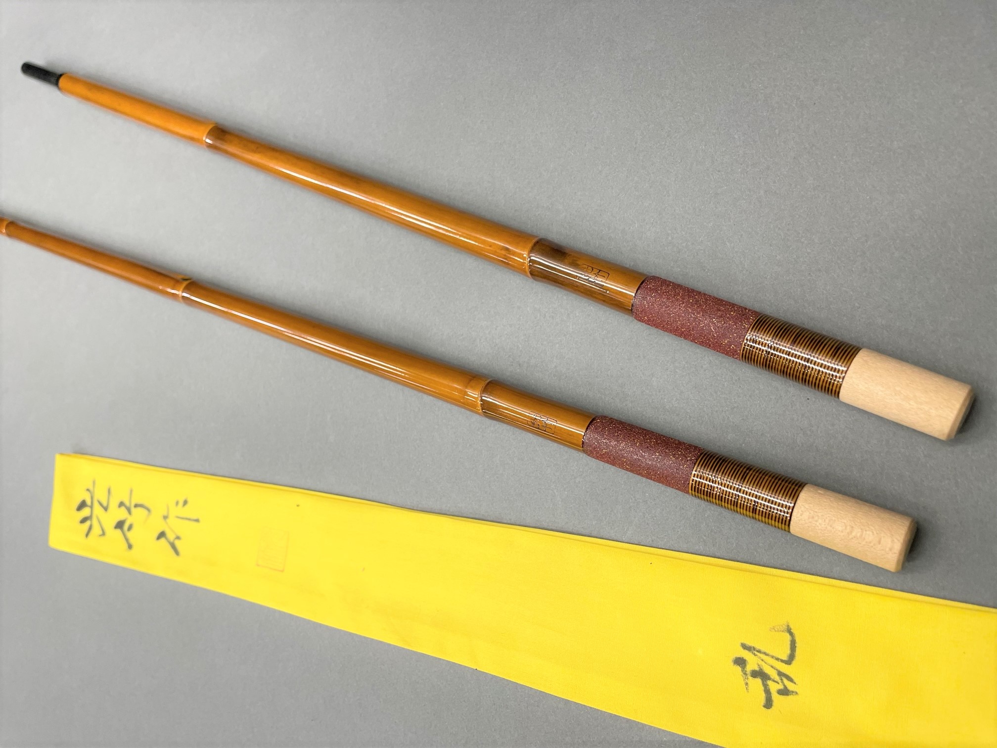 北斗 (紋竹) 竿掛け/1本半物 ヘラブナ