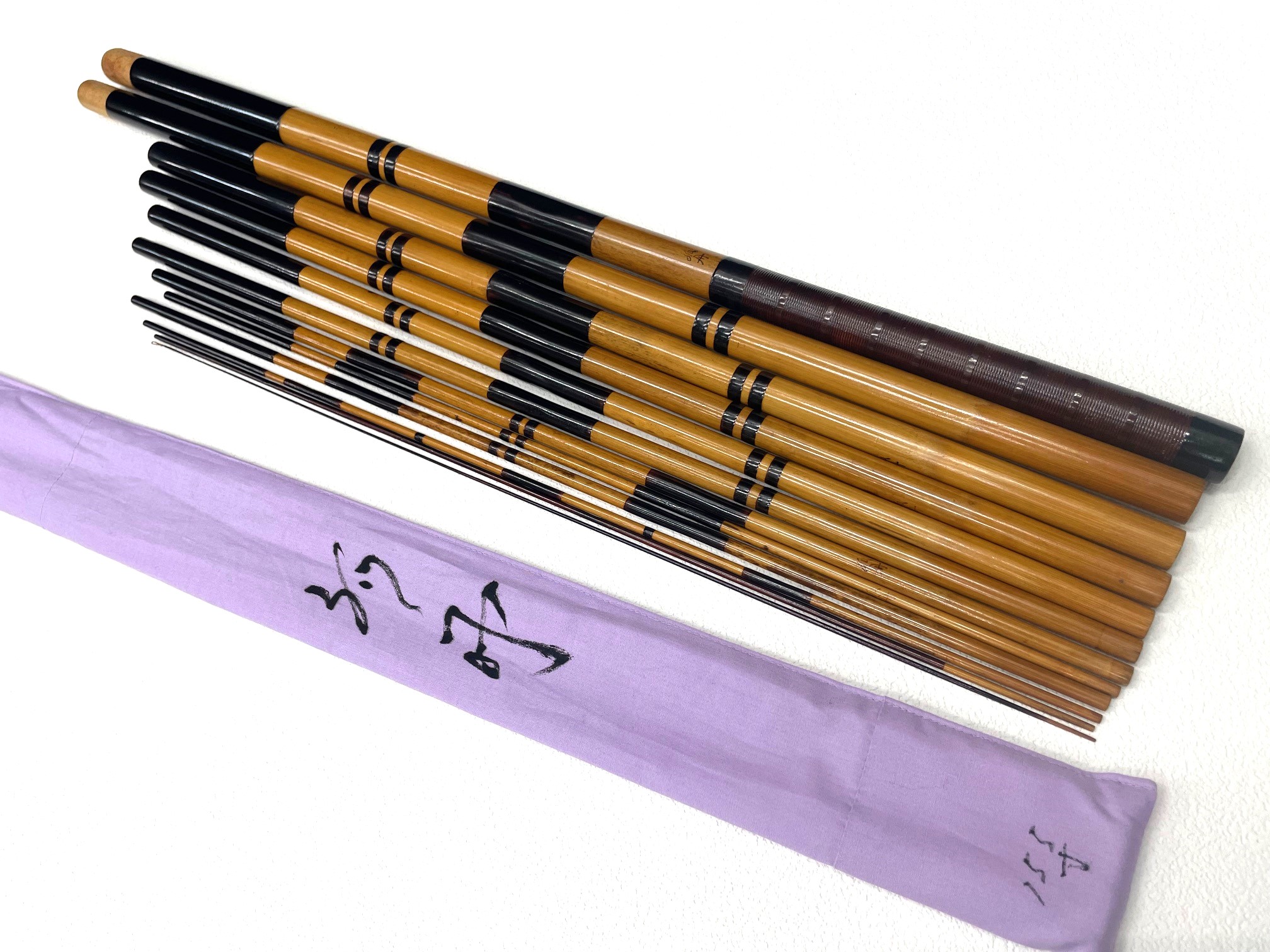 ハス竿・15.5尺・節巻・籐・上良・yo-6636 - へら鮒専門店 柴舟